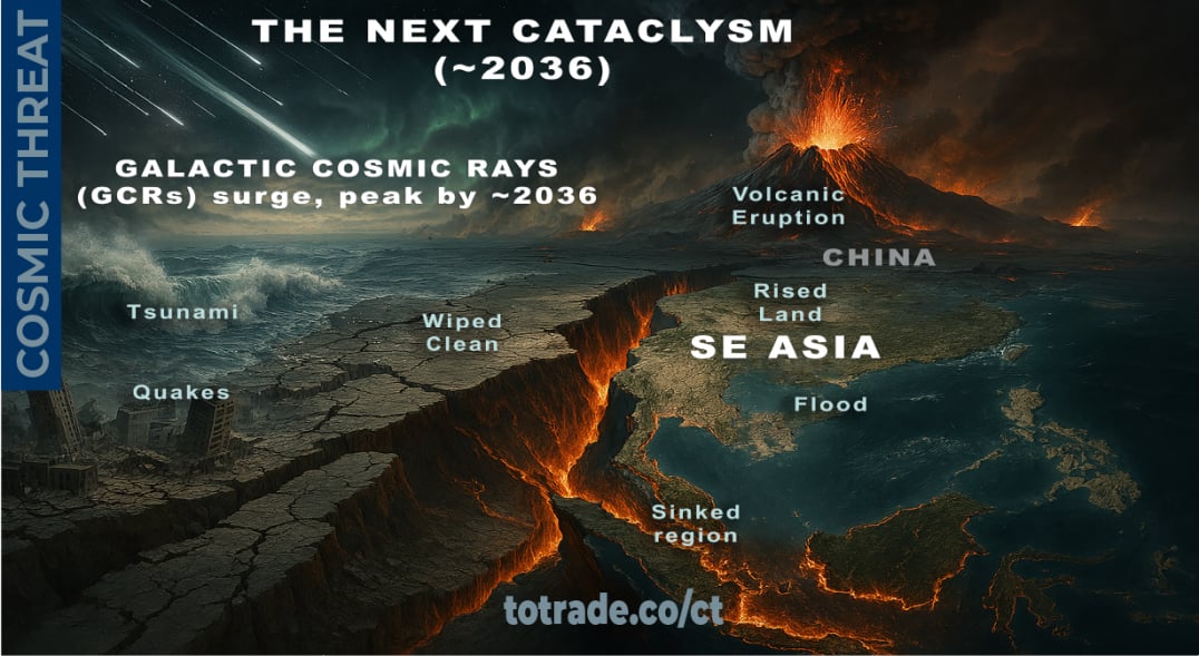 GCRs surge effects on Earth Interior