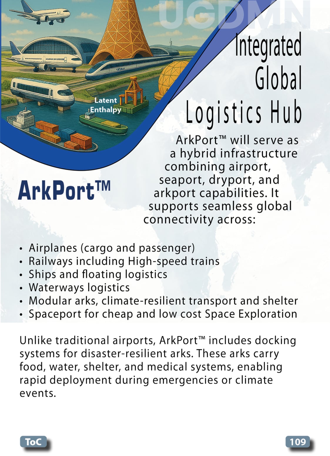 #UGDMN ArkPort, Cataclysm Preparedness and Prevention